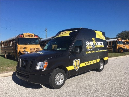Sun State Bus Centers Mobile Repair Vehicle